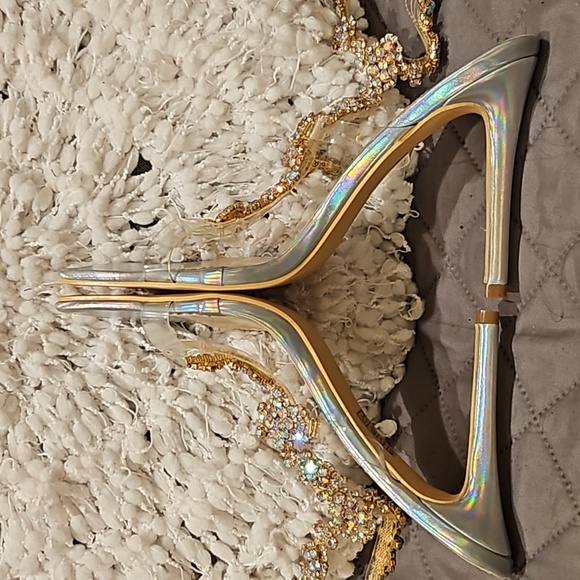 Sheln Rhinestone Heels - Picture 9 of 16